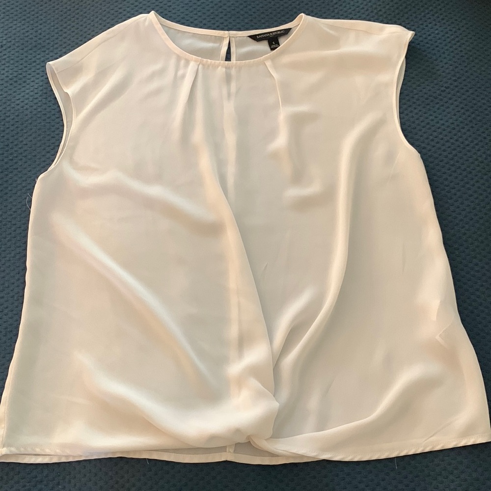 Banana Republic Cream Blouse